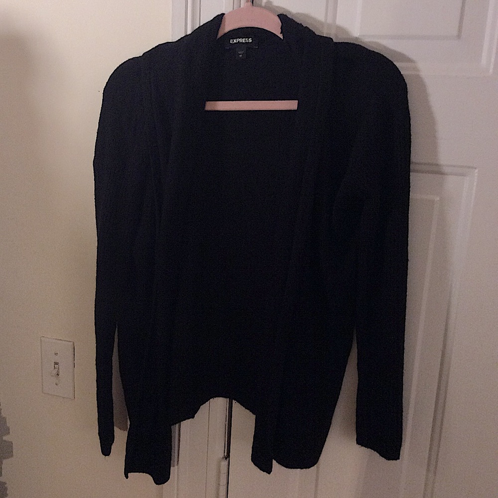 Express Black Cardigan